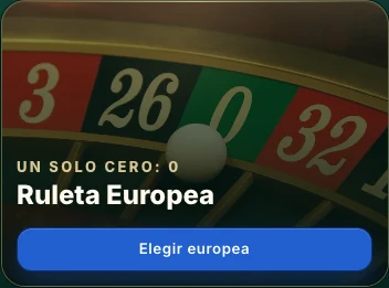 Selección de ruleta europea y americana en Roulette Lab