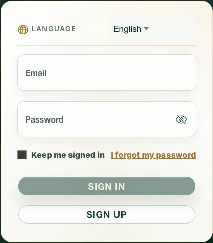 Access the app